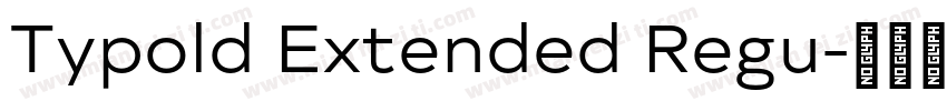 Typold Extended Regu字体转换